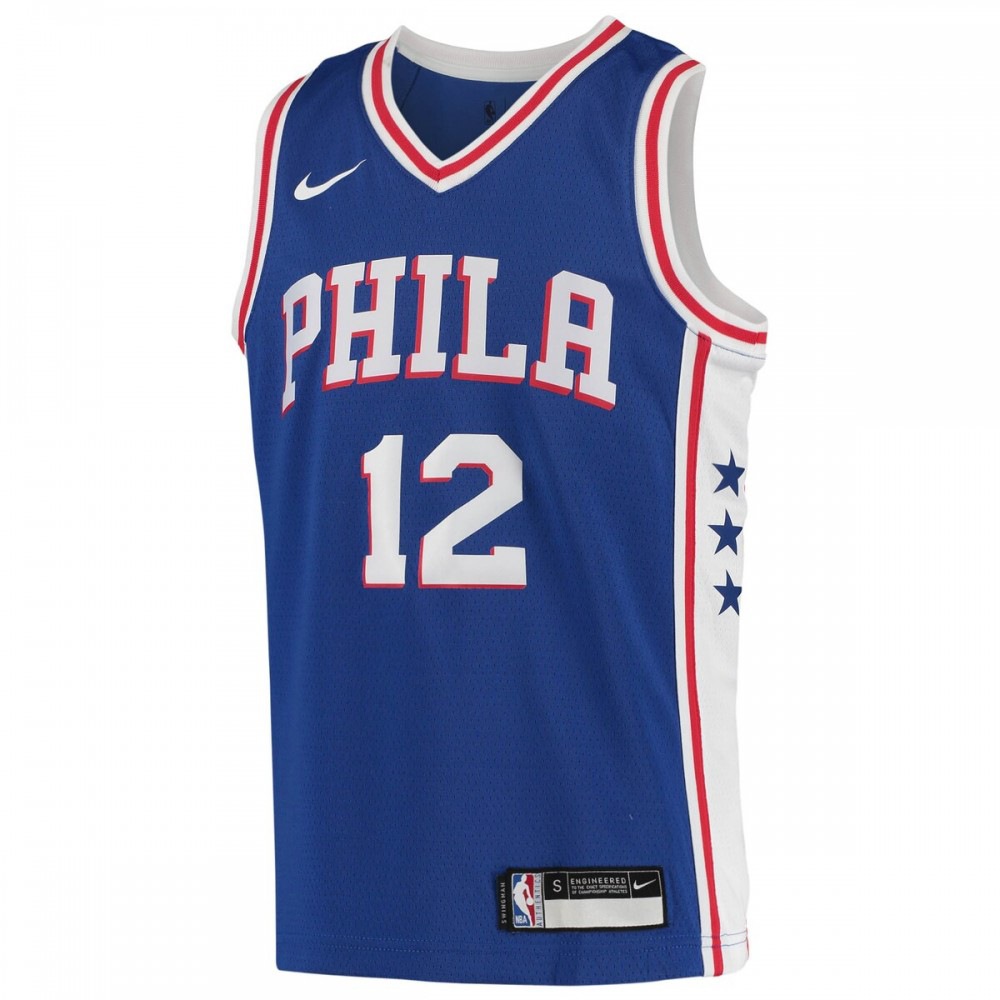 Tobias Harris Philadelphia 76ers Youth 2020/21 Swingman Jersey - Icon Edition - Royal-Pro Kit Vault | Brand New 26/27 Sports Jerseys